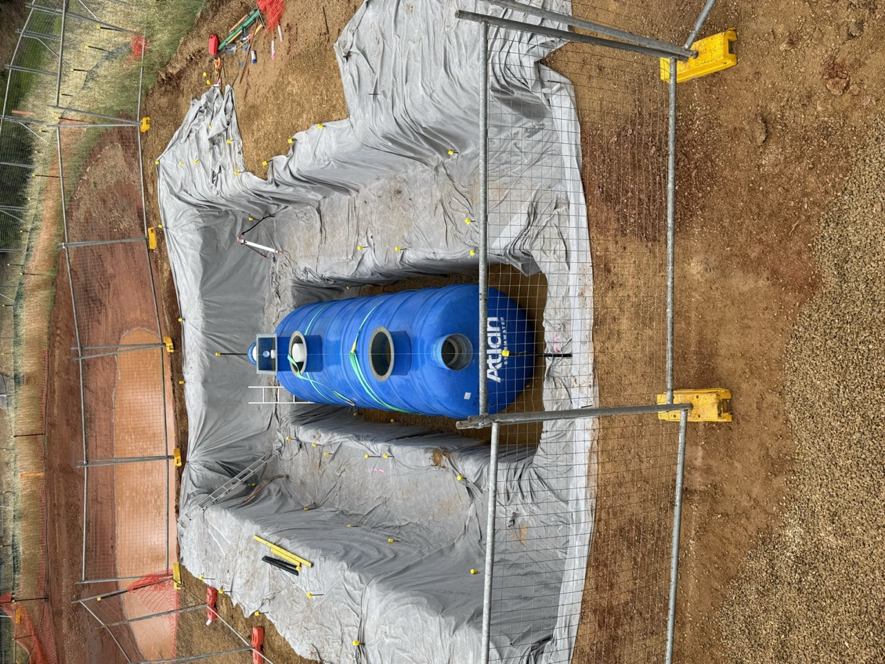 Footing excavation works