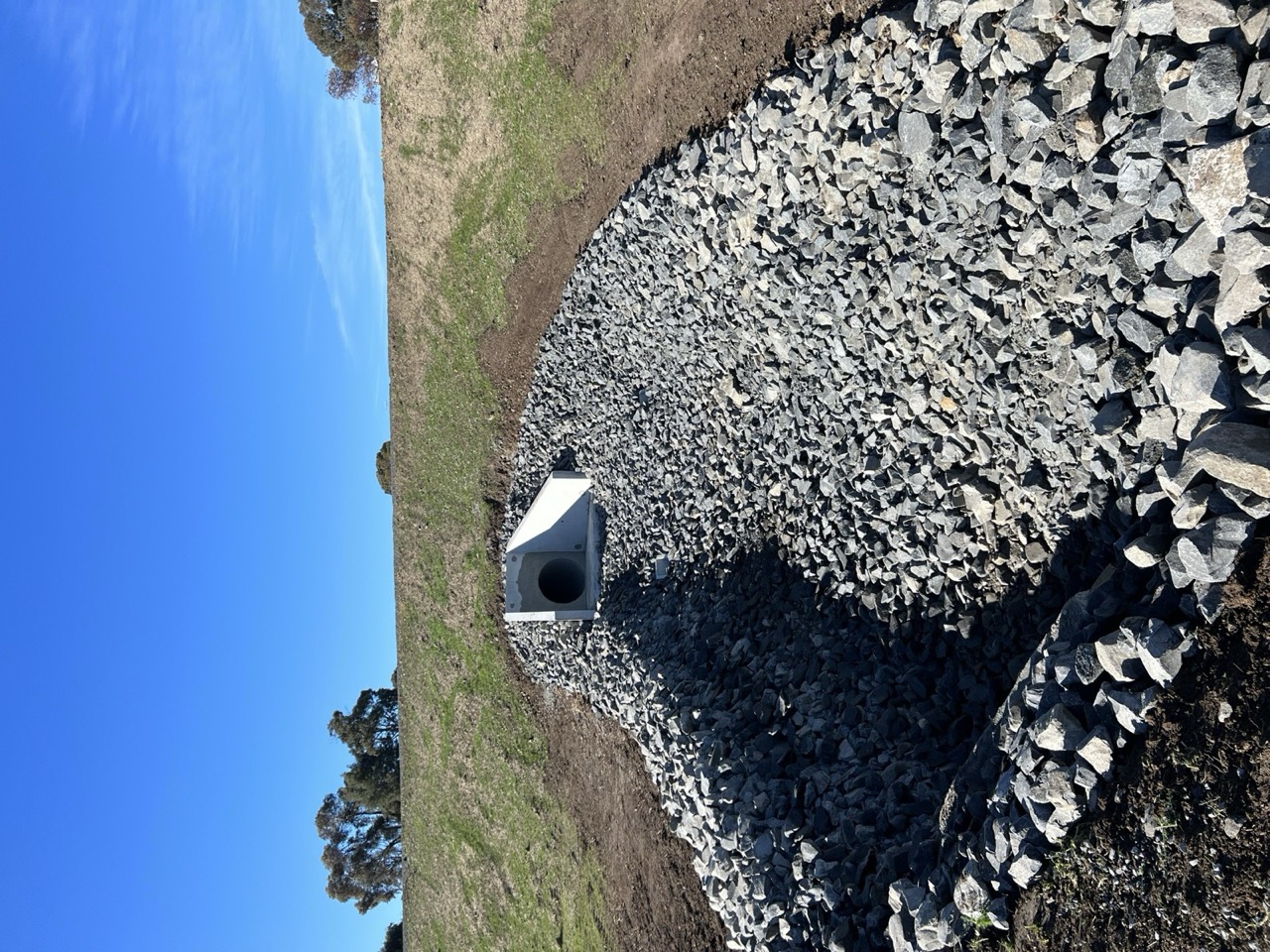 Stormwater drainage install