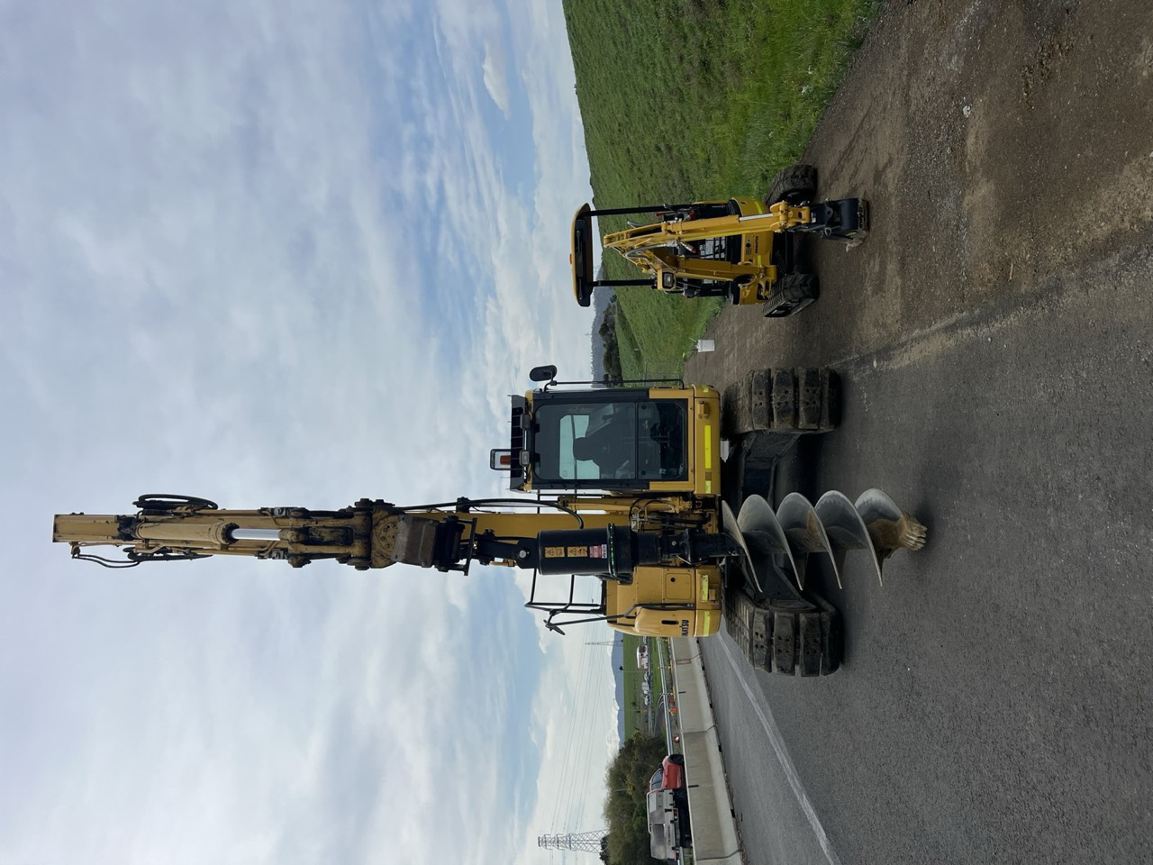 Machine wet hire on site
