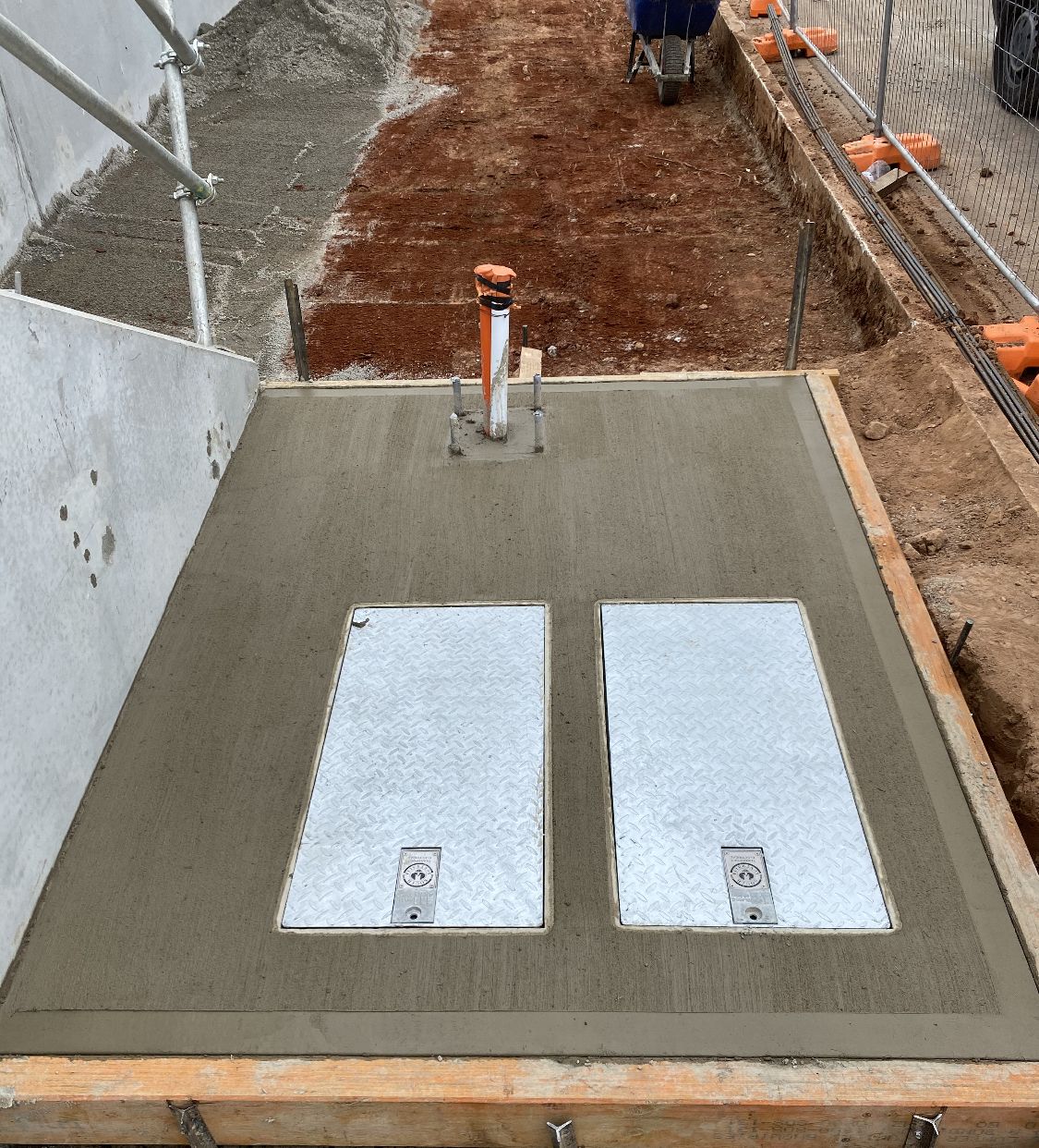 Road lighting upgrade works