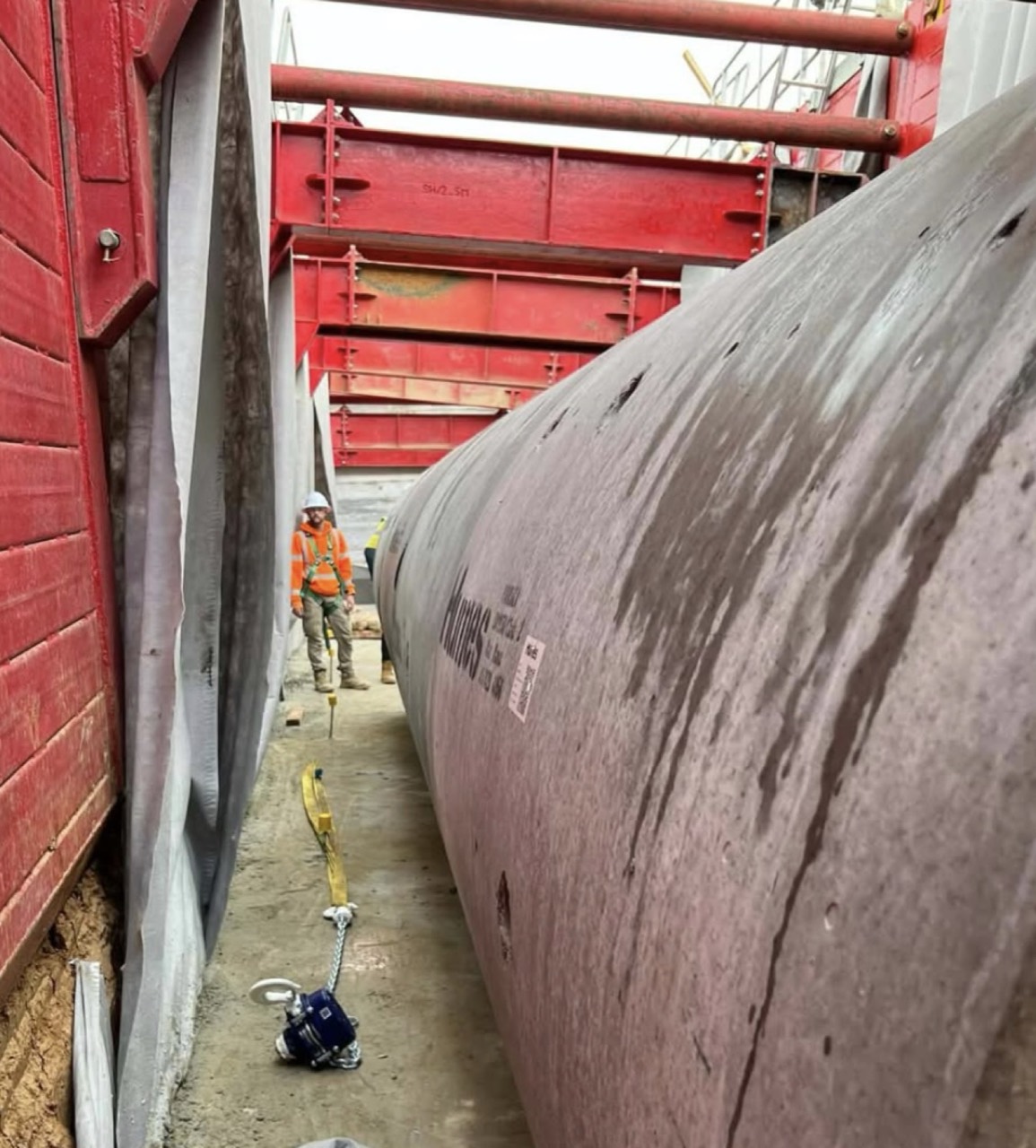 Pit and pipe work